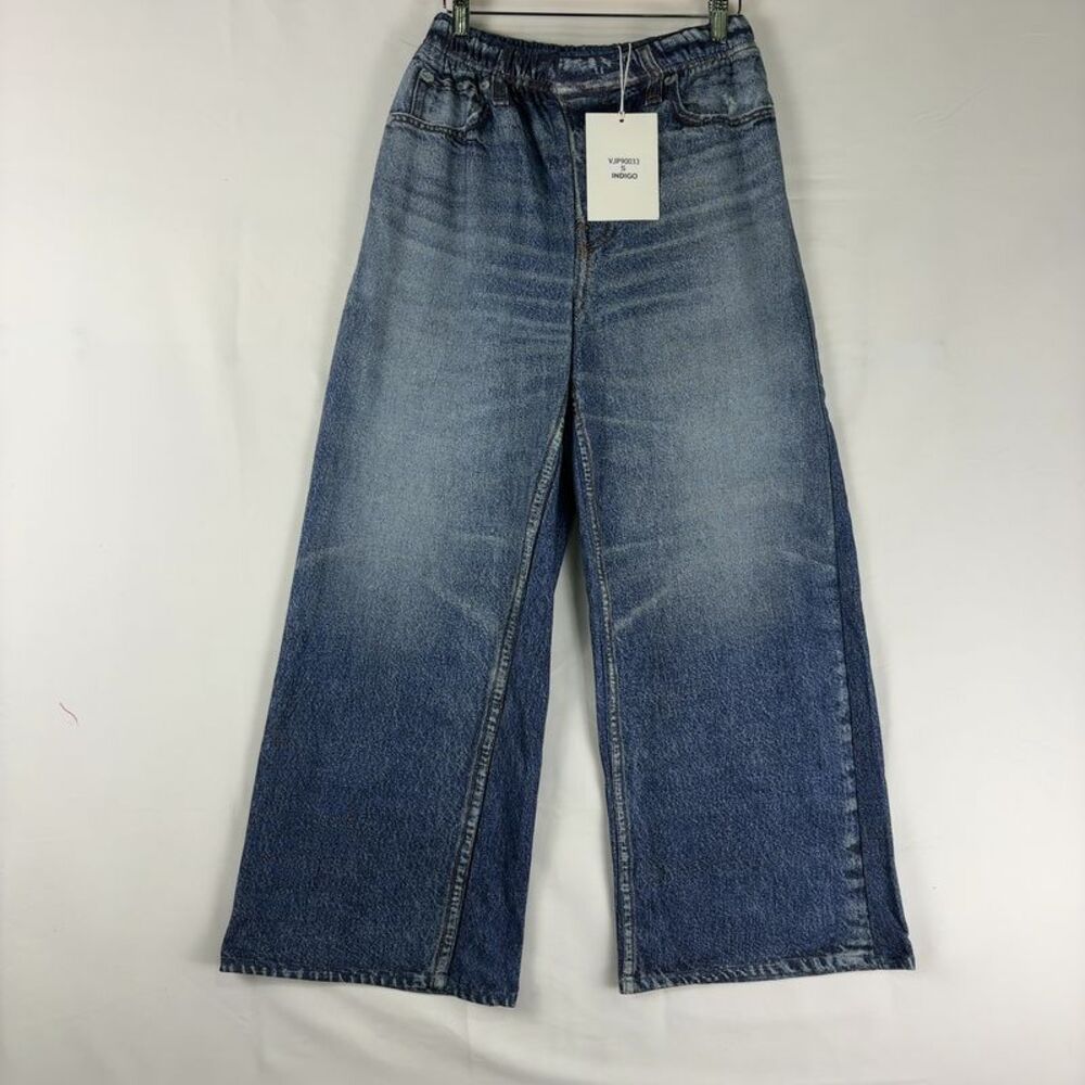 VERY JEAN Sweatpants Wide Leg Elastic Waist Small